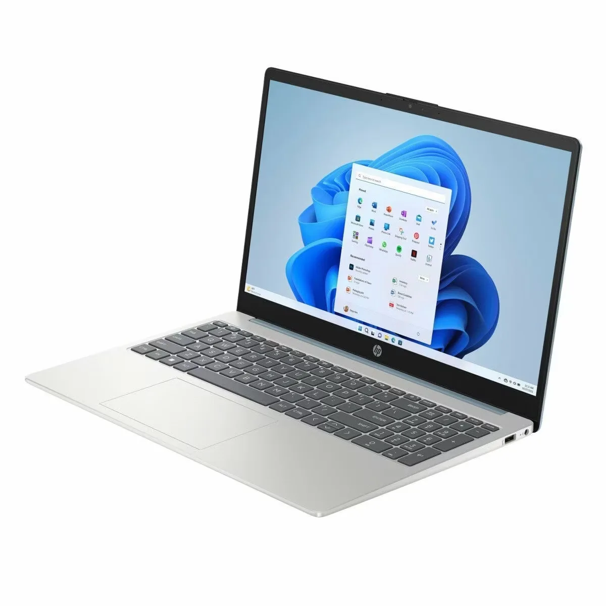 Notebook HP Laptop 15-fc0235la AMD Ryzen 3 7320U RAM 8GB SSD 512GB 15.6