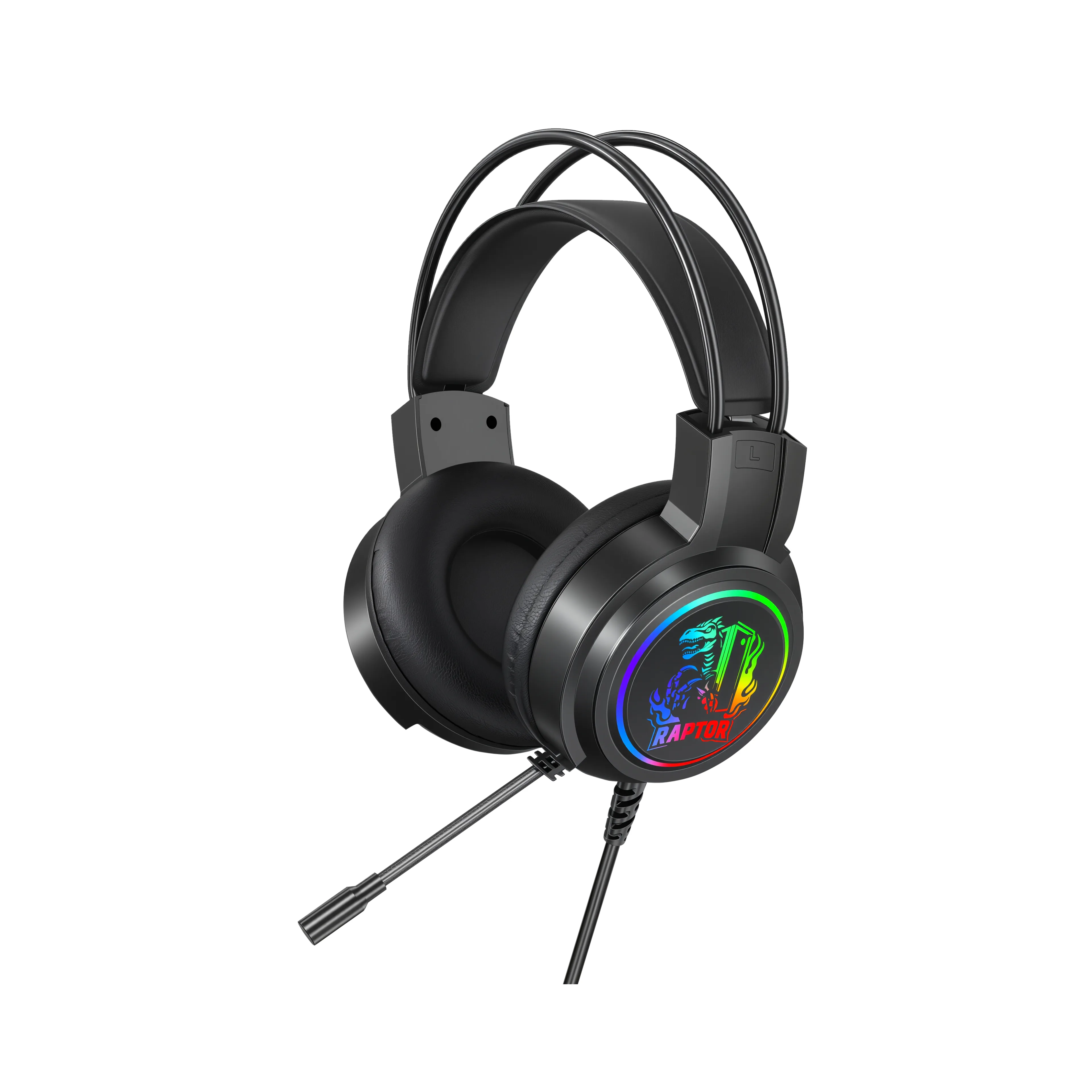 Auricular Gamer Raptor Shadow Core RGB Jack 3.5mm (3118) — foto 6