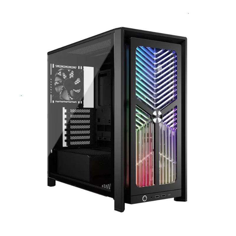 Gabinete Corsair FRAME 4000X RS Mid-Tower TG Fan X3 Black (8828) — foto 6