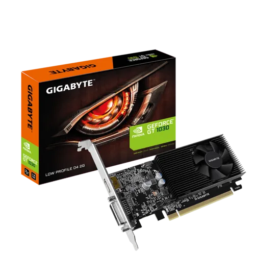 VGA Gigabyte GeForce GT 1030 GDDR4 2G LP (3280) — foto 1
