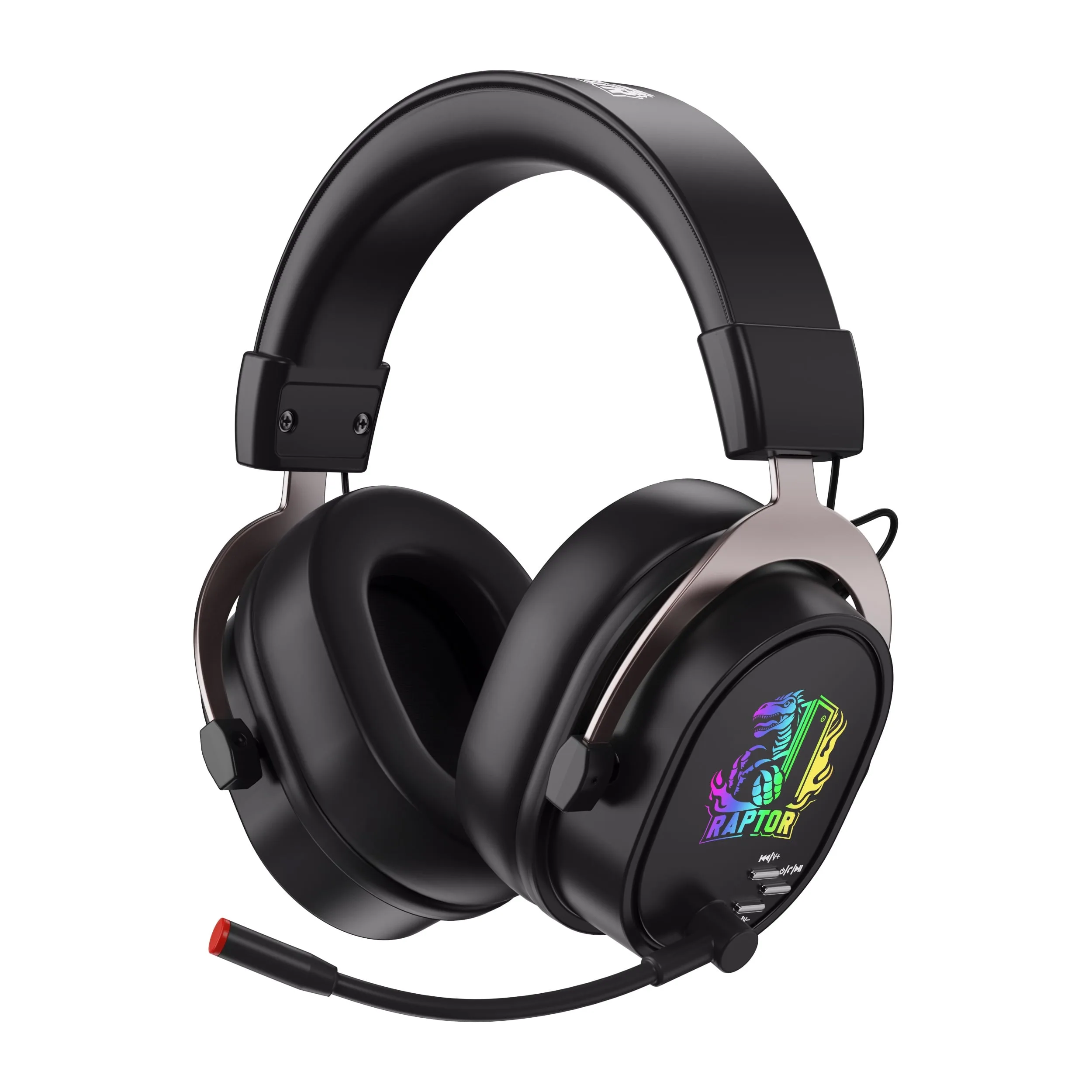 Auricular Gamer Raptor Inferno PRO X 7.1 Wireless c/Dongle Negro (7176)