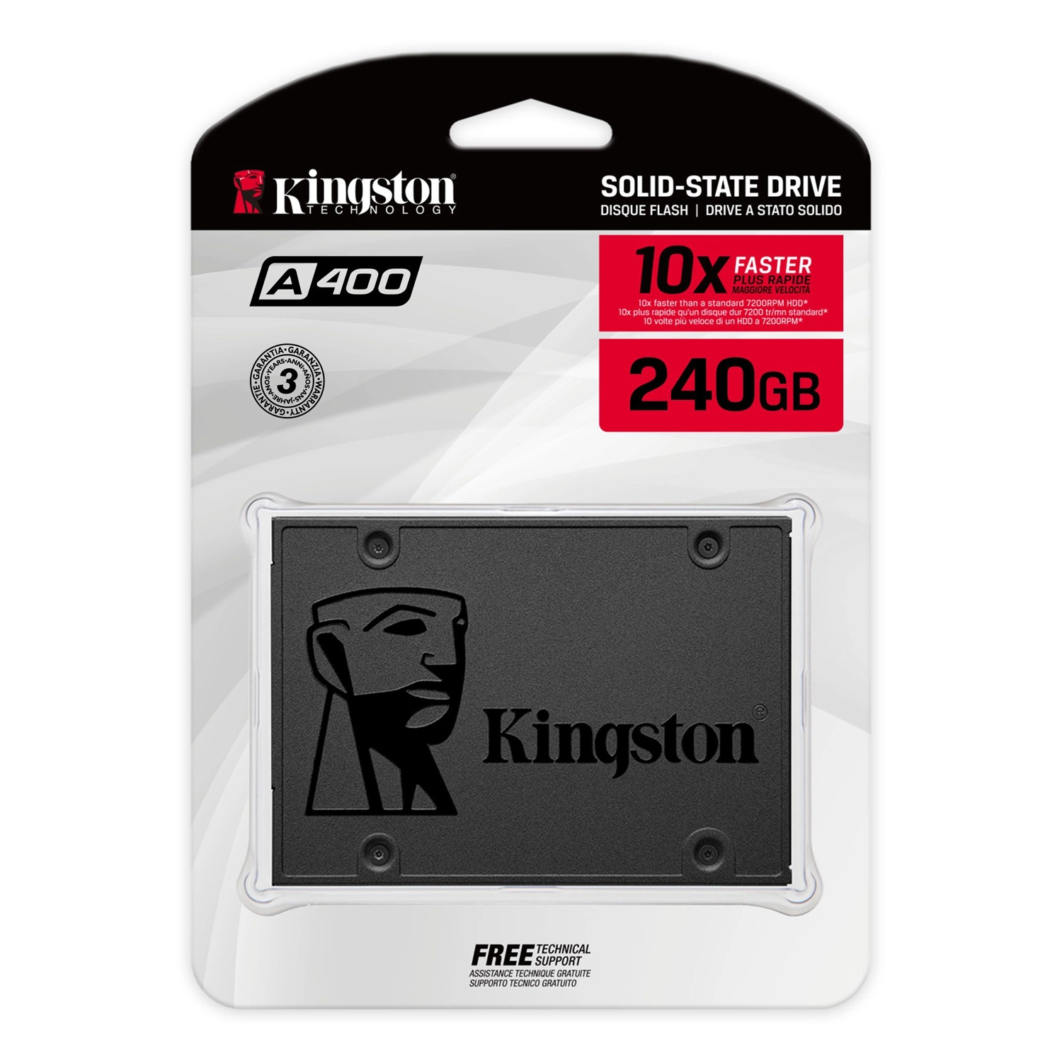 Disco Interno Ssd Kingston A400 240gb 2.5" Sata 3.0 500mb/s — foto 8