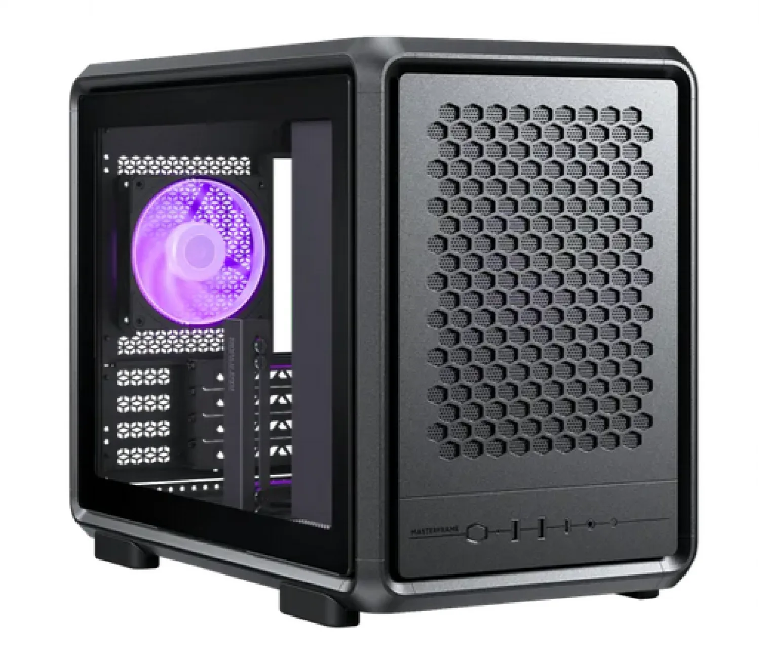 GABINETE COOLER MASTER 400 MASTER FRAME MESH BLACK — foto 8