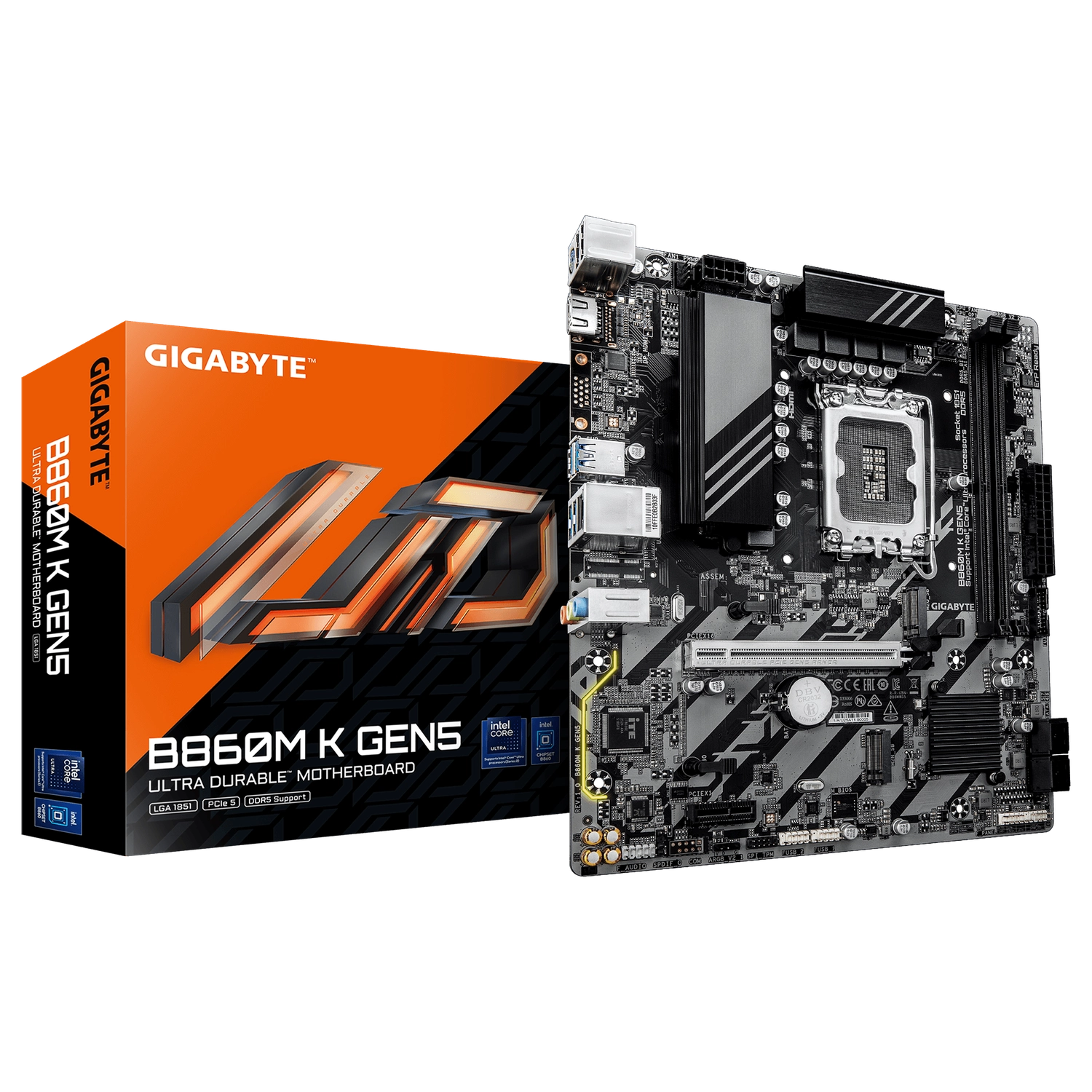 Motherboard Gigabyte B860m K Gen5 Lga1851 Ddr5 — foto 3