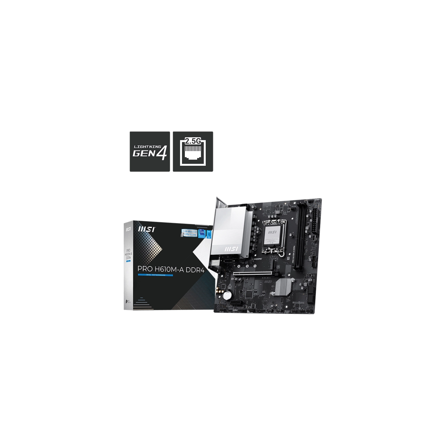 Motherboard Msi Pro H610m-a Lga 1700 Ddr4 — foto 7