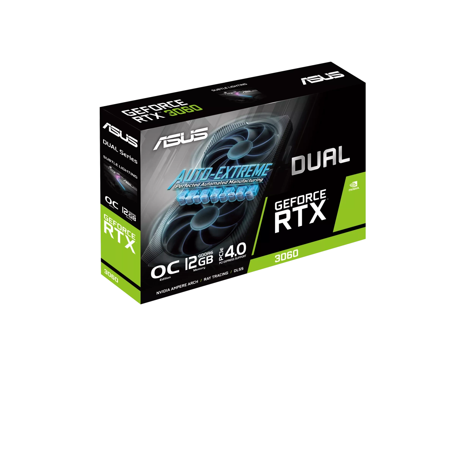 Placa GeForce DUAL RTX 3060 O12G V2 LHR — foto 6