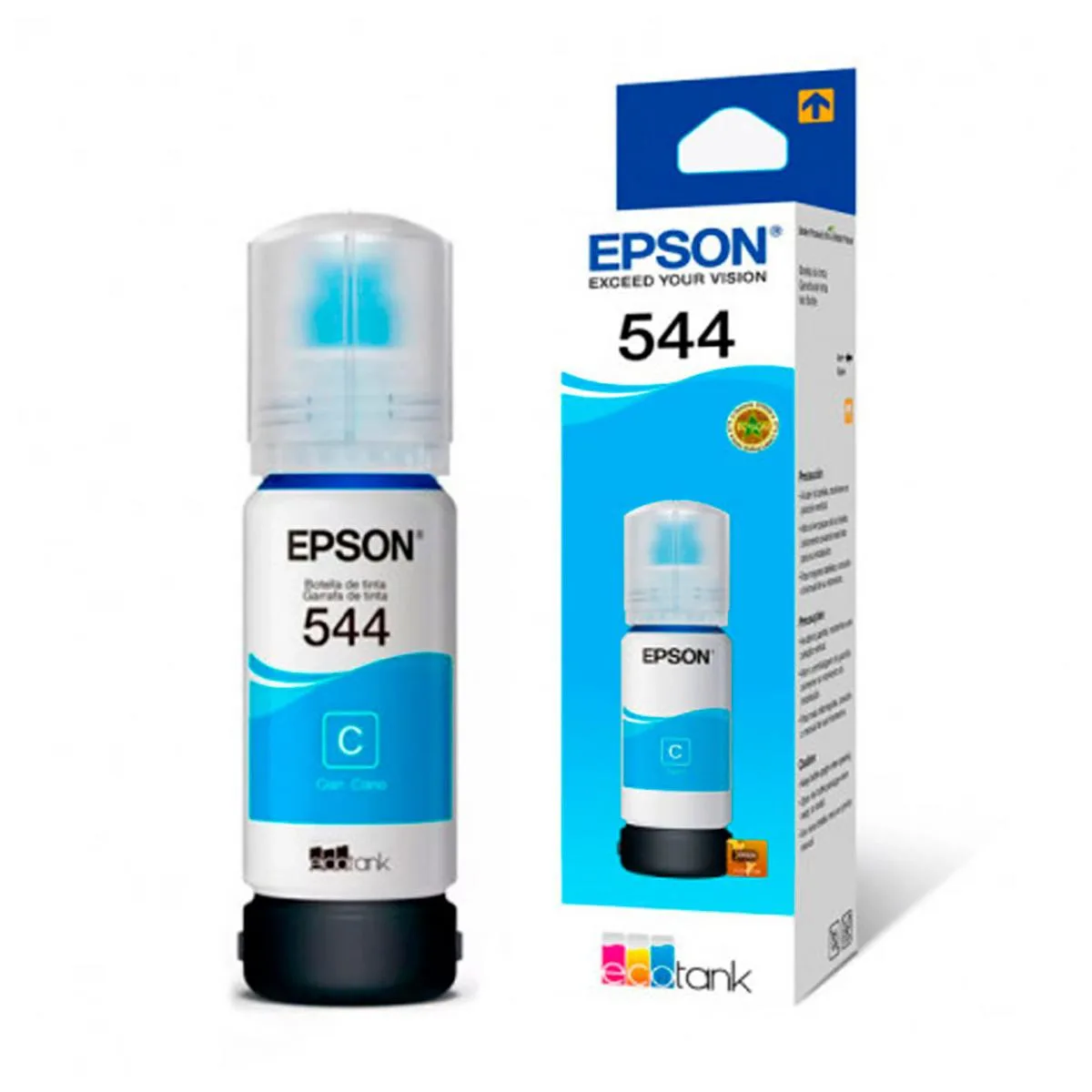 Botella de Tinta Epson T544220-AL cian