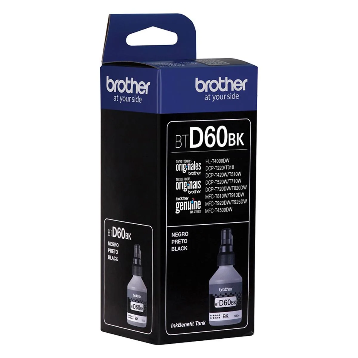 Tinta Impresora Brother Btd60bk Negra 108 Ml — foto 6