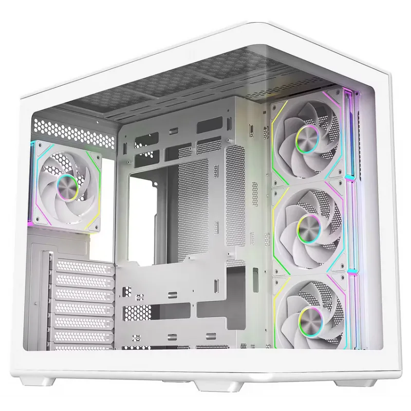 GABINETE COOLER MASTER 600 ELITE WHITE ARGB x 4 COOLERS — foto 10