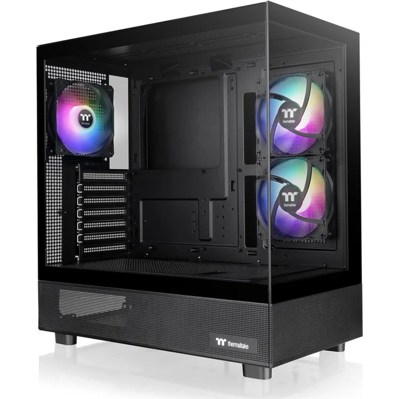 Gabinete Thermaltake View 270 Plus Tg Argb Mid Tower Ventana - Negro — foto 12