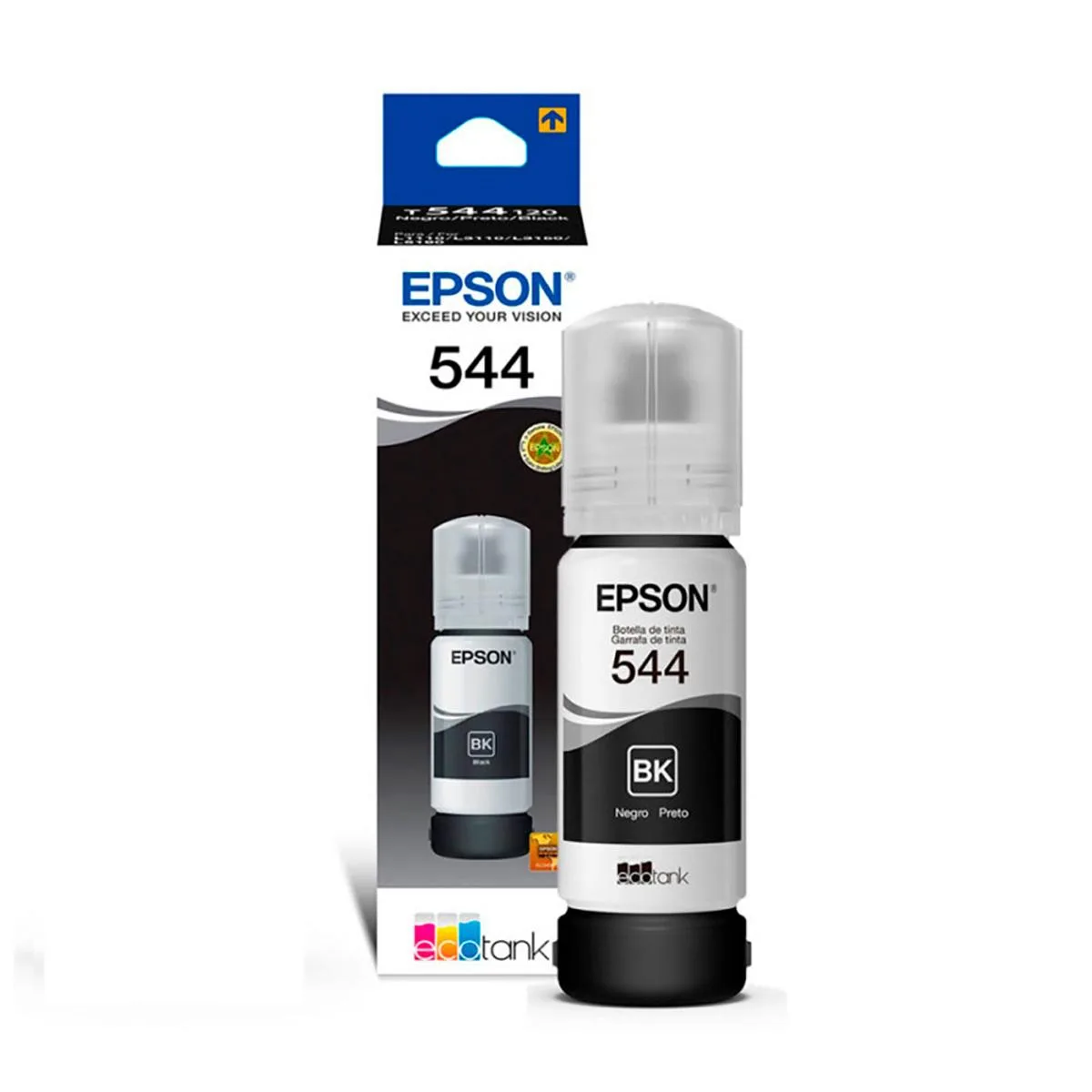 Botella de Tinta Epson  T544120-AL Negro