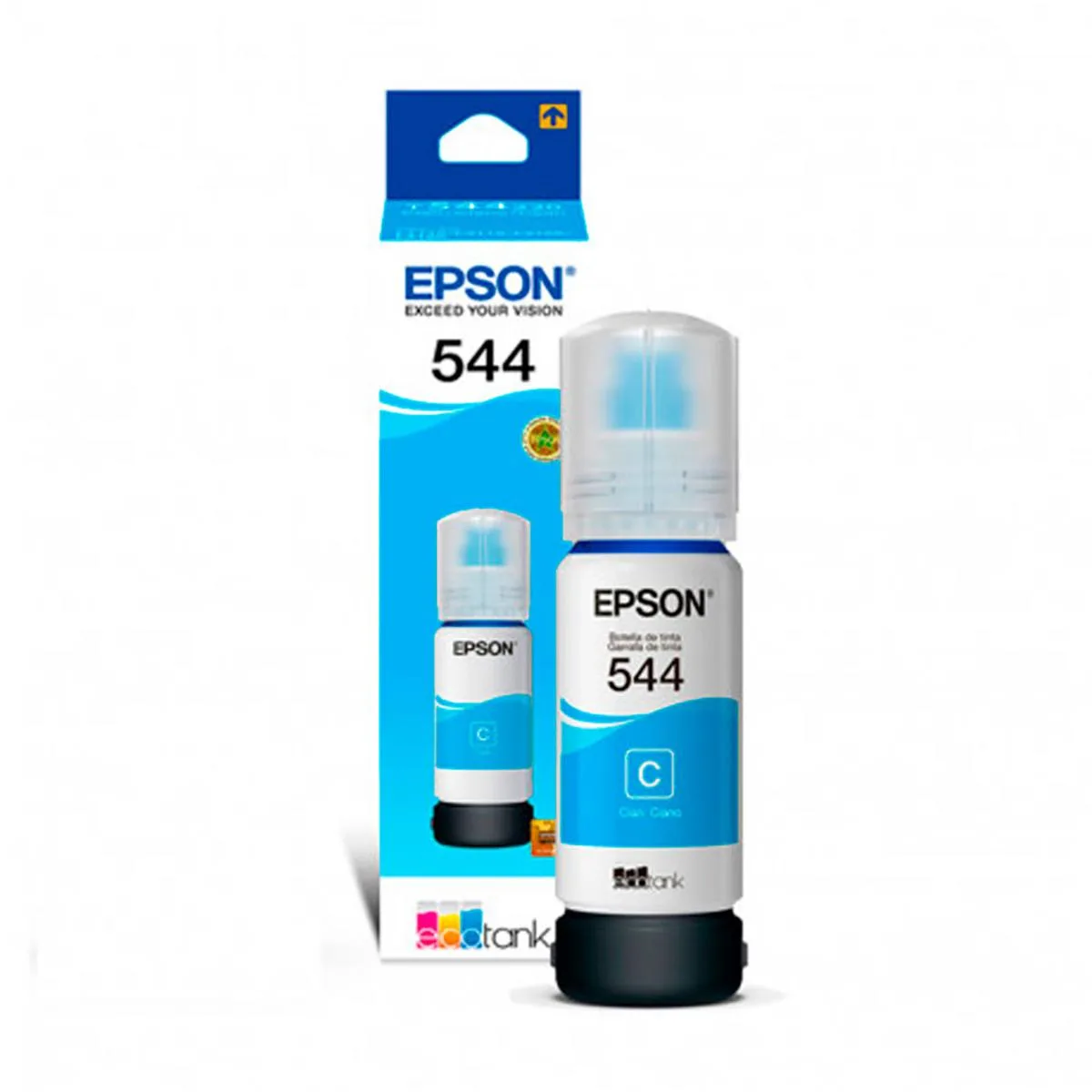 Botella de Tinta Epson T544220-AL cian