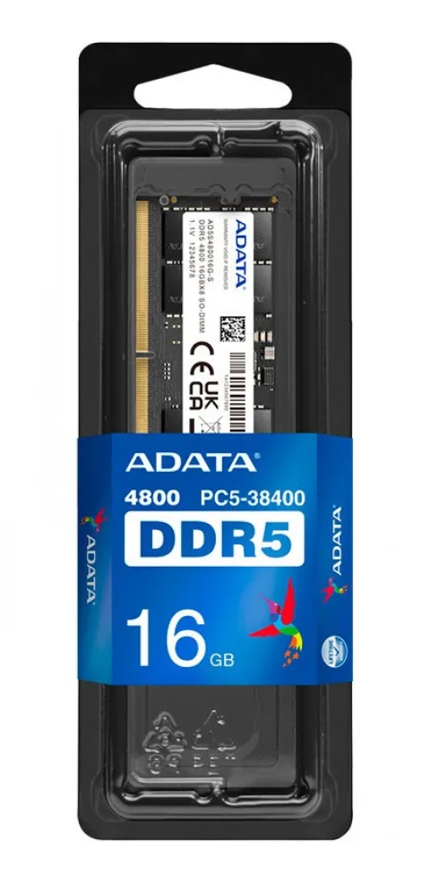 MEMORIA ADATA SODIMM  DDR5 16GB 4800