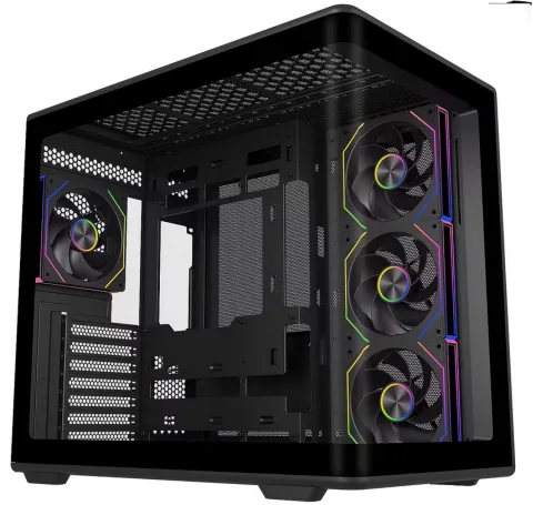 GABINETE COOLER MASTER 600 ELITE BLACK ARGB x 4 COOLERS