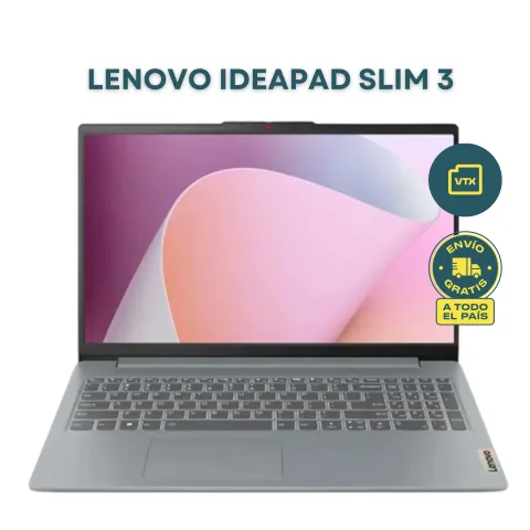 Notebook Lenovo IdeaPad Slim 3 Intel Core N100 RAM 8GB DDR5 SSD 128GB 15.6 Win 11