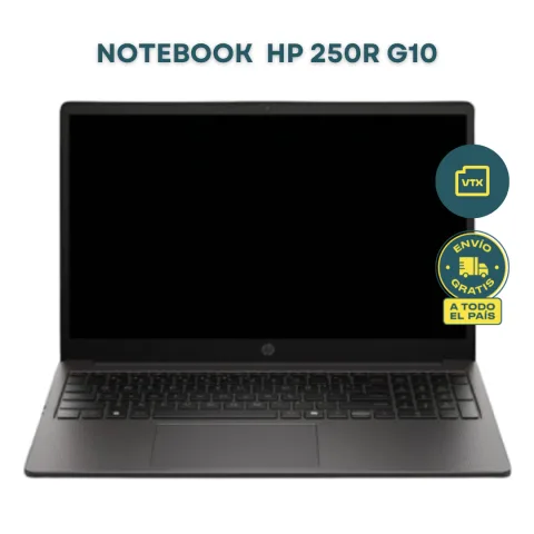 Notebook HP 250R G10 Intel Core I5 120u RAM 16GB SSD 512GB 15"