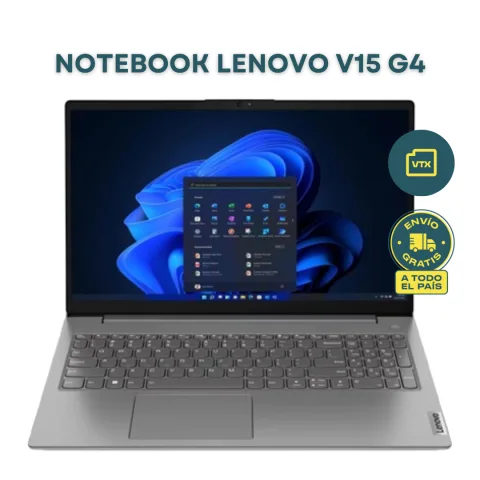 Notebook Lenovo V15 G4 AMD Ryzen 5 5625U RAM 8Gb SSD 512Gb 15.6"
